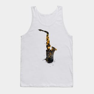 Saxophone music art #saxophone Tank Top